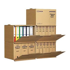 ELBA Archivcontainer tric system braun 51,0 x 36,0 x 33,0 cm, 5 St.
