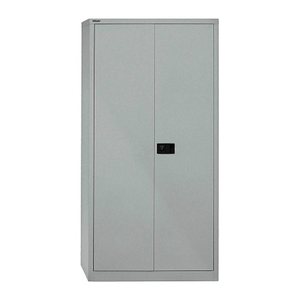 BISLEY Stahlschrank Universal E782A04355 silber 4 Fachböden 91,4 x 40,0 x 195,0 cm, aufgebaut, 1 St.