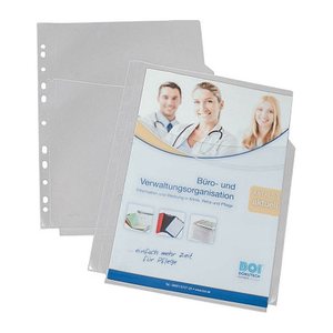 EICHNER Prospekthüllen DIN A4 transparent glatt, 10 St.
