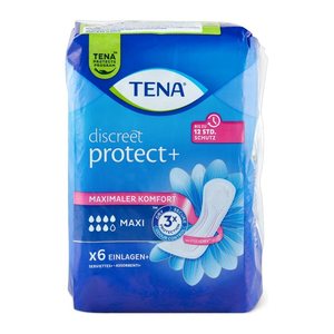 TENA Slipeinlagen discreet protect+ MAXI, 6 St.