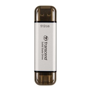 SSD 512GB Transcend ESD310S Portable, USB 10Gbps, Type-C/A