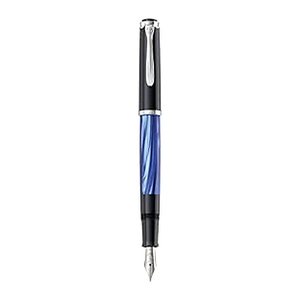 Pelikan Classic M 205 Kolbenfüller blau-marmoriert F (fein), 1 St.