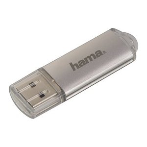 hama USB-Stick Laeta silber 128 GB, 1 St.
