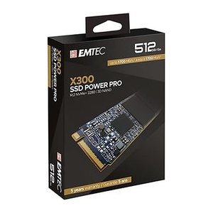 Emtec SSD M.2 NVMe PCIe 3.0 X300 512GB Intern retail