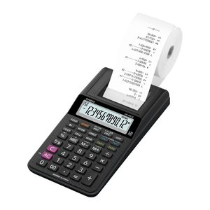 CASIO HR-8RCE Tischrechner druckend schwarz
