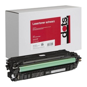 dots  schwarz Toner kompatibel zu HP 508X (CF360X)