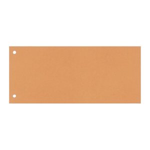Wekre Trennstreifen orange, 190 g/qm Karton 24,0 x 10,5 cm, 100 St.