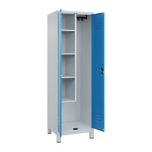 CP Putzmittelschrank Classic Plus 080110-00 S10019 lichtblau, lichtgrau 4 Fachböden 60,0 x 50,0 x 195,0 cm, aufgebaut, 1 St.