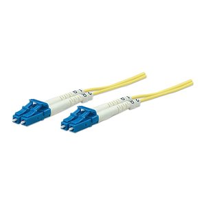 INTELLINET LWL Anschlusskabel LC/LC 3m Singlemode OS2 gelb