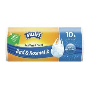 swirl® Kosmetikbeutel 4341 10,0 l weiß, 37 St.