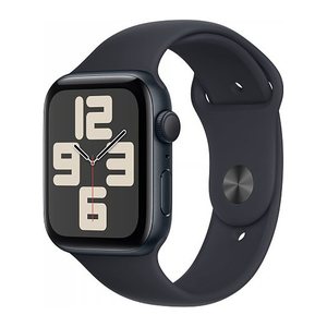Apple Watch SE 44 mm (GPS) Sportarmband M/L mitternacht