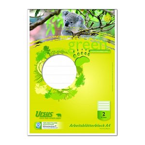 Staufen® Arbeitsblock Style DIN A4 2. Schuljahr liniert Lineatur 2, 1 St.