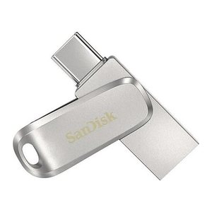 SanDisk USB-Stick Ultra Dual Drive Luxe Type-C silber 64 GB, 1 St.