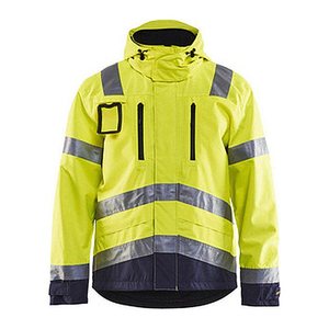 BLAKLÄDER® unisex Regenjacke "4837" gelb Größe 3XL