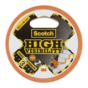 Scotch High Visibility  Gewebeband orange 48,0 mm x 25,0 m 1 Rolle