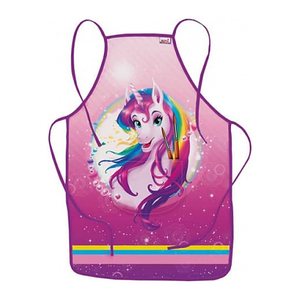 ROTH Mädchen Kinder Malschürze Einhornportrait rosa Einheitsgröße 1 St.