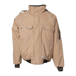PLANAM® unisex Arbeitsjacke CANVAS 320 khaki, schwarz Größe S