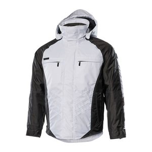 MASCOT® unisex Pilotenjacke Frankfurt weiß, anthrazit Größe L