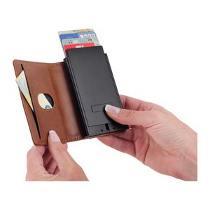 TROIKA 2-in-1 Wallet SHERLOCK HOME BROWN