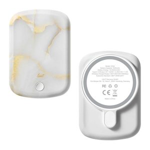 LAUT POWER CHARGE White Marble Powerbank comp.with MagSafe