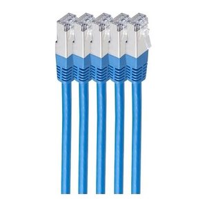 Shiverpeaks Patchkabel cat6 S/FTP LSZH VE5 blau, 25cm
