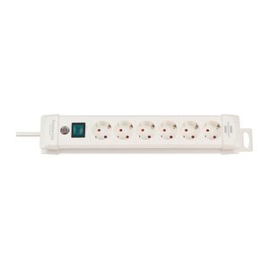 brennenstuhl Premium-Line 10-fach Steckdosenleiste mit Schalter 3,0 m weiß
