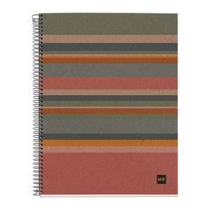 MIQUELRIUS Collegeblock Eco Desgin 4 liniert DIN A4 Innenrand, 1 St.