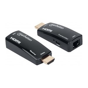 MANHATTAN kompakter 1080p HDMI over Ethernet Extender Kit
