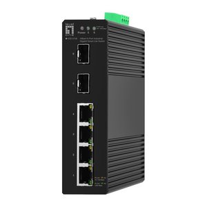 LevelOne Industr.Switch 4xGE/2xSFP/IP30 Hilbert SL managed