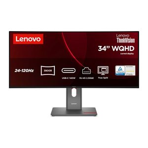 Lenovo ThinkVision P34WD-40 34" UHD HDMI/DP/USB-C