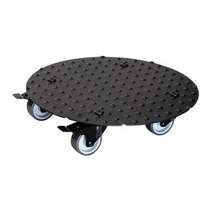 WAGNER® design yourself Pflanzenroller GH 7007 Metall, Ø 30,0 cm schwarz rund, 1 St.