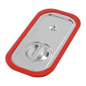 Bartscher Transportdeckel für GN-Behälter Top Line, mit Dichtung, 1/4 silber, 1 St.