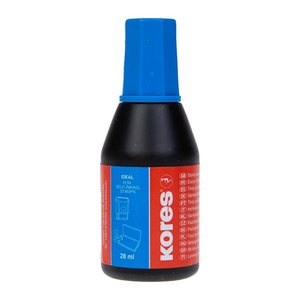Kores® Stempelfarbe 71308 blau 28,0 ml