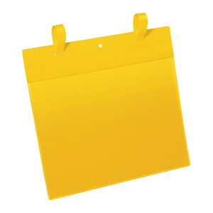 DURABLE Gitterboxtaschen gelb A4, 50 St.
