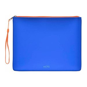FolderSys Reißverschlussbeutel PHAT BAG DIN A5 blau/orange 1,2 mm, 1 St.