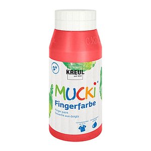 KREUL MUCKI Fingerfarbe rot 750,0 ml, 1 St.