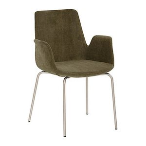 Mayer Besuchersessel myHELIOS moos chrom Stoff 58,0 x 59,0 x 87,0 cm, 1 St.