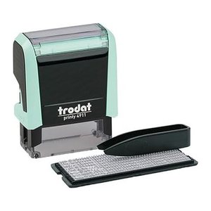 trodat Stempel Printy Typom 4.0/SB Paste grün+Kis schw 4911