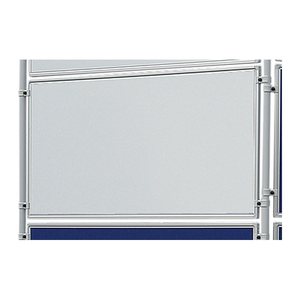 FRANKEN Trennwand ECO, doppelseitig, weiß 120,0 x 120,0 cm, 1 St.