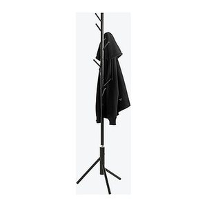 HAKU Möbel Kleiderständer 52526 schwarz Metall 8 Haken 48,0 x 173,0 cm, 1 St.