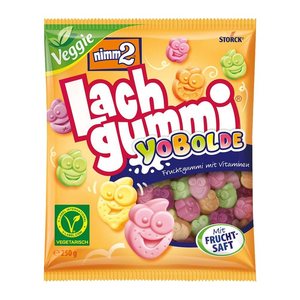 nimm2® Lachgummi Yobolde Fruchtgummi 250,0 g, 1 St.