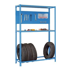 Simonrack Reifenregal AUTOFORTE 8435104986196 silber 120,0 x 45,0 x 200,0 cm