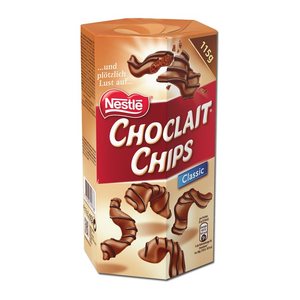 Nestlé Choclait Chips Original Schokolade 115,0 g, 1 St.