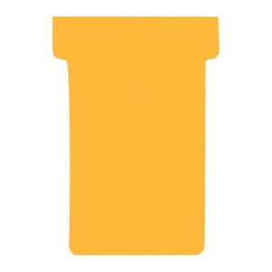 FRANKEN TK105 Größe 1 T-Steckkarten orange, 100 St.