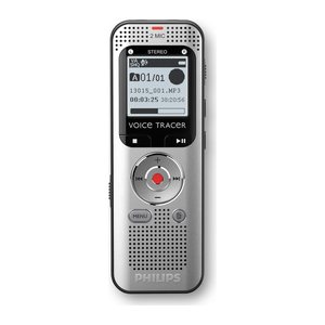 PHILIPS DVT2015 mit automatischer Spracherkennung digitales Diktiergerät 8 GB
