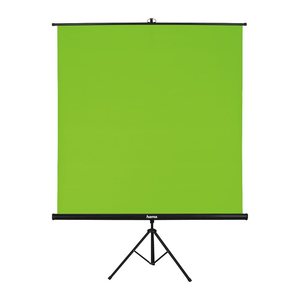 hama Stativleinwand Green Screen 1:1, 180 x 180 cm Projektionsfläche