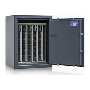 ISS safe4key Schlüsseltresor grau mit 440 Haken, Elektronikschloss, 50,0 x 42,0 x 65,0 cm, 1 St.