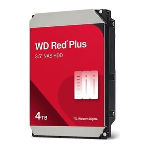WD Red Plus 8.9cm (3.5") 4TB SATA3 5400 256MB WD40EFZZ