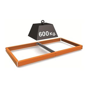 Simonrack Stahlfachboden SIMONFORTE EA 1806 orange 180,0 x 60,0 cm, 1 St.