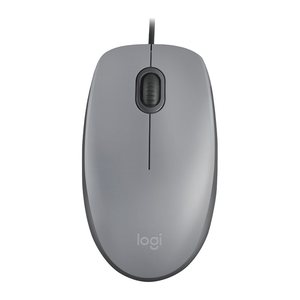 Logitech USB Mouse M110 grau